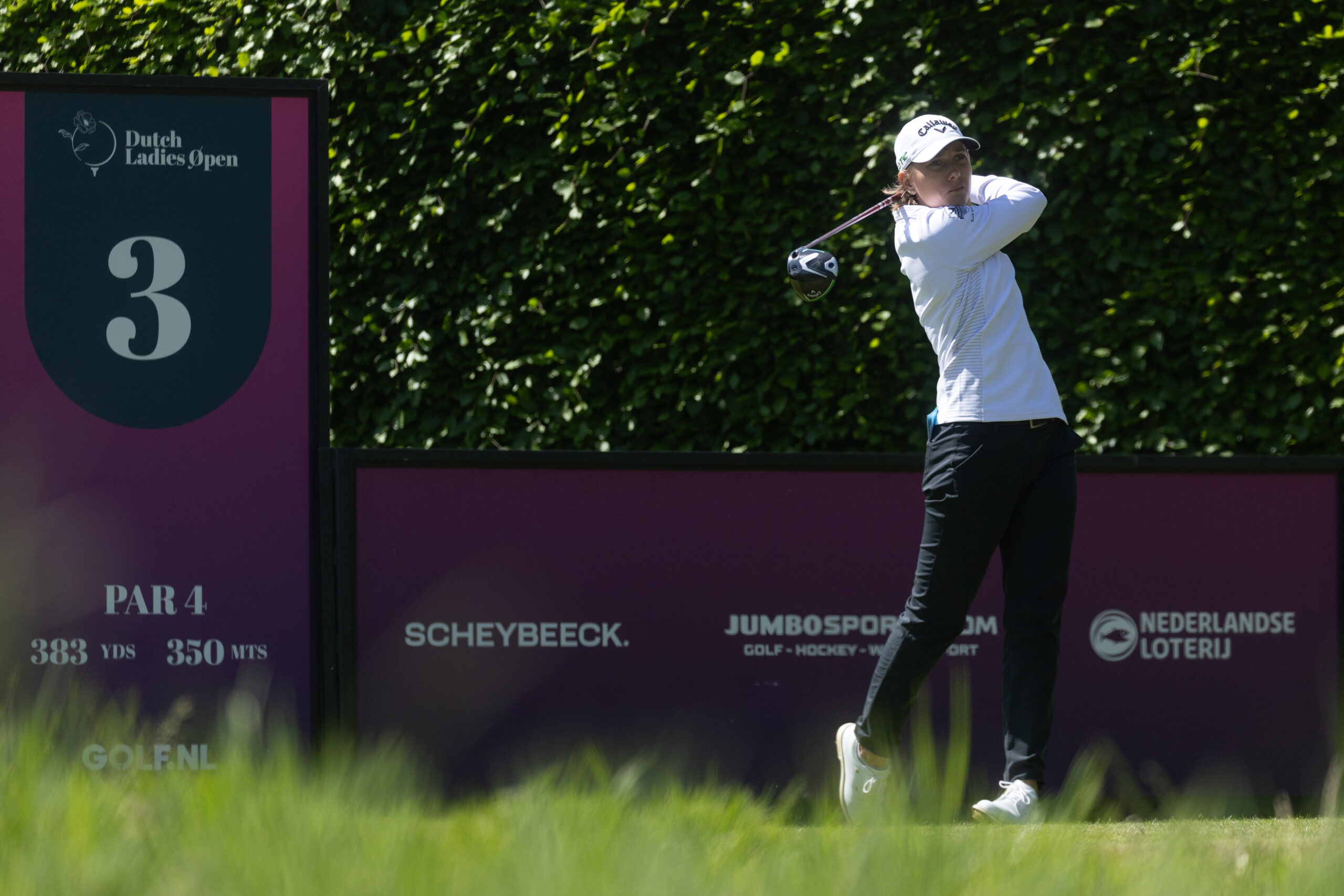 Dorota Zalewska of Poland during the first round