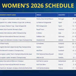 Women's 2026 EAOM Schedule