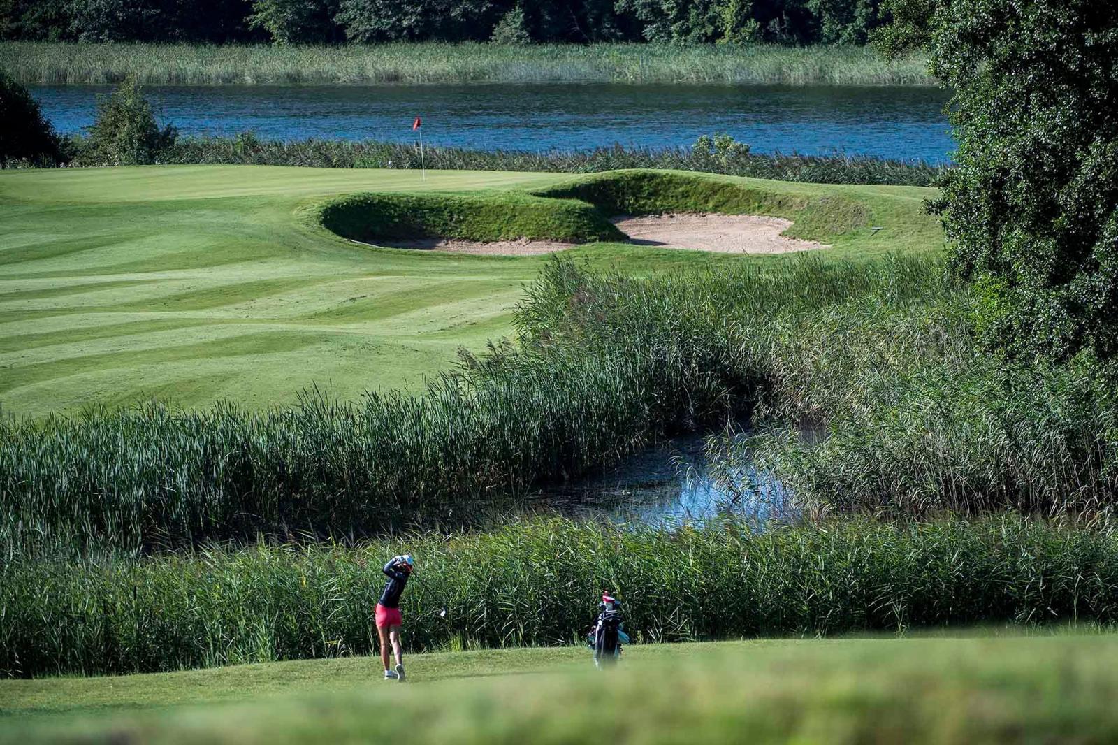 Pole golf Modry Las
